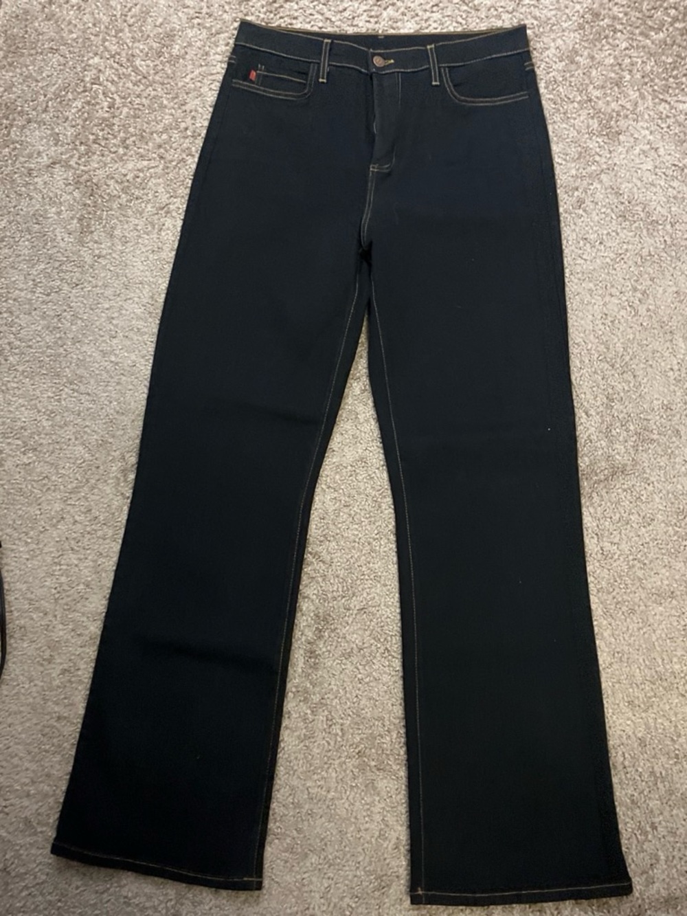 NYDJ Women's Jeans in black with Contrast Stitching